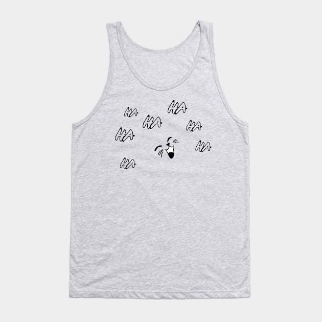 laughing cat Tank Top by VIXEN__DESIGN 